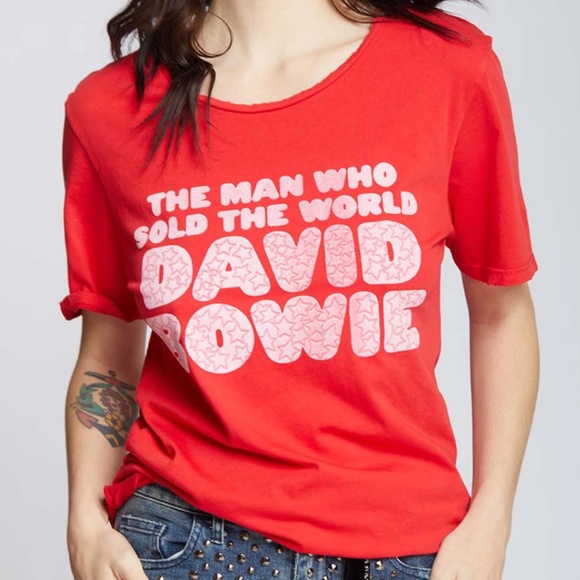 Recyled Karma David Bowie T-Shirt (NWT) - Picture 2 of 12